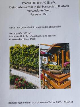 Foto - Grundst&uuml;ck zur Miete in Rostock