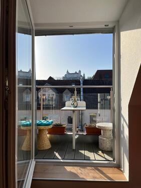 Foto - helle 4 Zimmer DG-Wohnung • Stadtmitte • Balkon • 2 Bäder