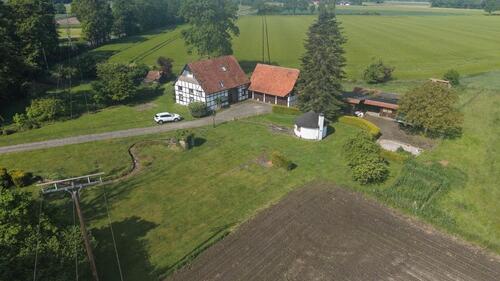 Foto - Einfamilienhaus, Fachwerkhaus, Rasthof, Ländliches Anwesen