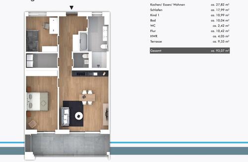 Foto - Wohnung 11, sehr modern Erstbezug Neubau