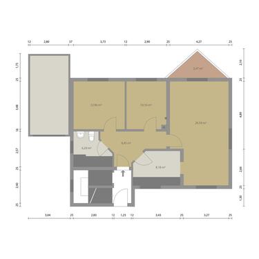 Foto - 3 Zimmer Erdgeschoßwohnung zur Miete in Bad Neuenahr-Ahrweiler