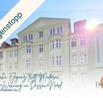 - Anfragenstopp - Historische Eleganz trifft Moderne – Modernisierte 3‑Raum‑Wohnung in bester Lage von Dessau‑Nord - Dessau-Roßlau