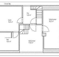 Moderne 4-Zimmer-Maisonette-Wohnung mit Gartenanteil - Veitsbronn