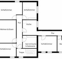 Schöne helle Wohnung mit vielen Räumen in Hagen - Hagen am Teutoburger Wald