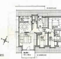 2Z - DG Wohnung mit 2 Balkonen in München Haar