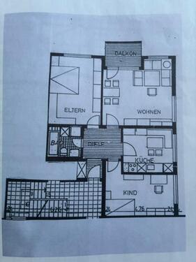 Foto - Helle 3 Zimmer Wohnung mit Balkon