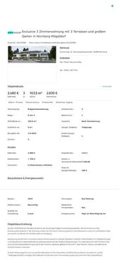 Foto - luxuriöse Wohnung in Nürnberg - 2.830,00&nbsp;EUR Kaltmiete, ca.&nbsp; 103,00&nbsp;m&sup2;