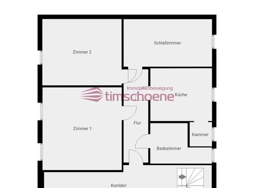 Foto - Etagenwohnung in Ilmenau zur Miete