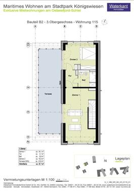 Foto - 4 Zimmer Maisonettenwohnung in Schleswig
