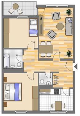 Foto - 3 Zimmer Etagenwohnung zur Miete in Ratingen