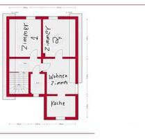 3 Zimmer Wohnung 1 Stock in 2 Familienhaus. - Riedstadt