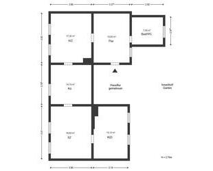3-Raum-Wohnung in Sandersleben - 405,00&nbsp;EUR Kaltmiete, ca.&nbsp; 90,00&nbsp;m&sup2; in Arnstein (PLZ: 06456)