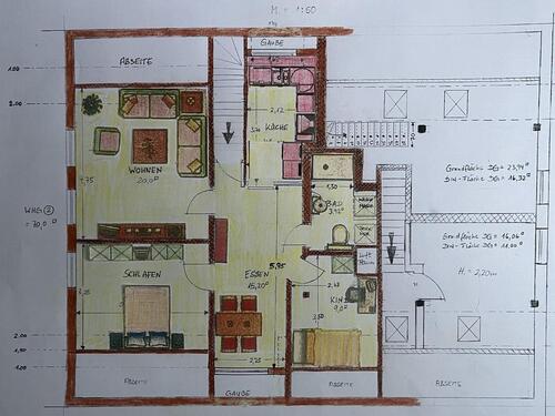 Foto - 3 Zimmer Dachgeschoßwohnung in Lübeck