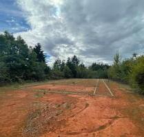 2x Tennisplätze ideal für Padel Tennis umzäunt - Carlsberg