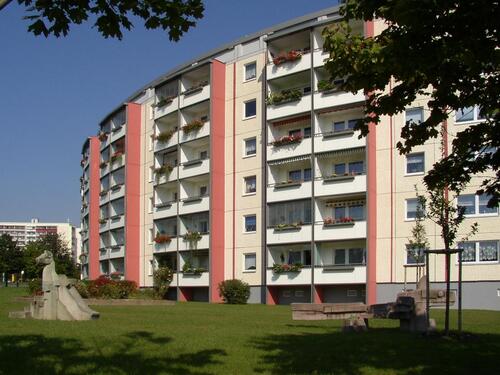 Foto - Barrierearme 2-Raum-Wohnung mit bodengleicher Dusche und Balkon