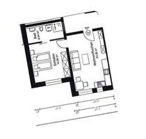47 qm voll einegrichtes Singleapartment ab 1.6.26 zu vermieten - Melle