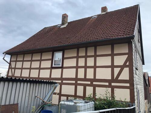 Foto - Altes Einfamilienhaus Fachwerk ca 1850 Scheune Garage
