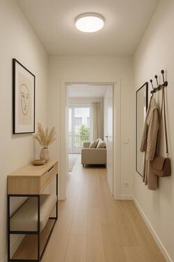 Foto - Exklusive Architektur mit außergewöhnlicher Wohnqualität im Herzen von Sankt Ingebert 2 Zimmer-Wohnung mit offenem Wohn-Essbereich und großer Loggia