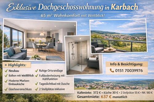 Foto - Erstbezug exklusive Dachgeschosswohnung in 56281 Karbach