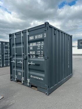 Foto - 8 Fuß und 10 Fuß Seecontainer Baustellencontainer Lagercontainer Materialcontainer