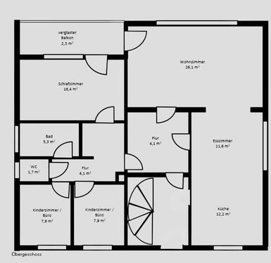 Foto - 4 Zimmerwohnung zu vermieten - 920,00&nbsp;EUR Kaltmiete, ca.&nbsp; 104,00&nbsp;m&sup2;