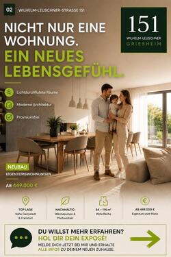 Foto - 2 Zimmer Etagenwohnung zum Kaufen in Griesheim