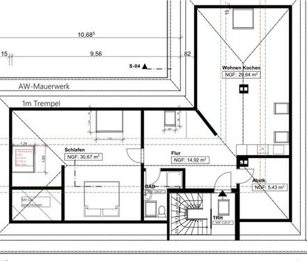 Foto - Erstbezug nach Kernsanierung 85m² Dachgeschosswohnung in Felsberg