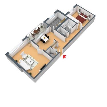 Foto - 2 Zimmer Erdgeschoßwohnung zur Miete in Wuppertal