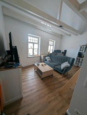 Foto - Moderne Maisonette-Dachwohnung mit Galerie & Balkon