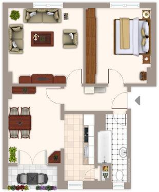 Foto - 2 Zimmer Etagenwohnung zur Miete in Mönchengladbach