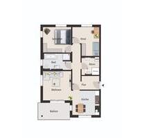 3 Zimmer, eigene Erdwärme-Hzg.+FBH, elektr. Rolll., Energie A+, Balkon, uvm. - Magdeburg Leipziger Straße