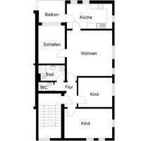 Zuhause fühlen: günstige 4-Zimmer-Wohnung - Hannover Buchholz-Kleefeld