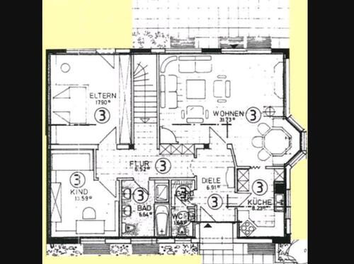 Foto - Charmante 3-Zimmer-Wohnung mit Terrasse
