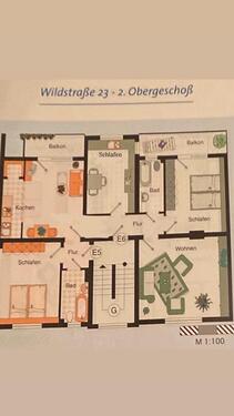 Foto - Großzügige 4-Zimmer-Wohnung - 850,00 EUR Kaltmiete,