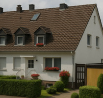 Reihenendhaus mit Garten und Garage - Lohfelden