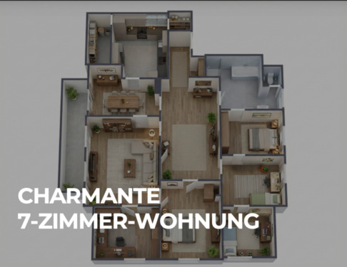 Foto - Charmante 7-Zimmer Wohnung - 936,00&nbsp;EUR Kaltmiete, ca.&nbsp; 156,00&nbsp;m&sup2;