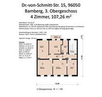 4-Zimmer-Altbauwohnung in Bamberg, zentrumsnah