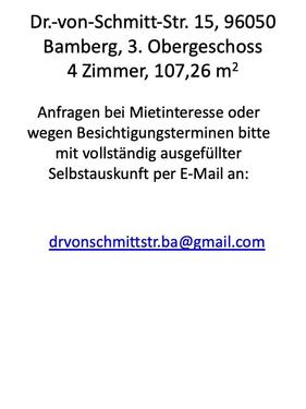 Foto - 4 Zimmer Etagenwohnung zur Miete in Bamberg