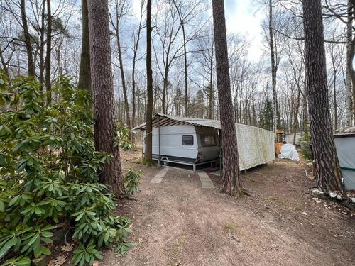 Foto - Wohnwagenstellplatz, Campingplatz, Stellplatz, Wohnwagen