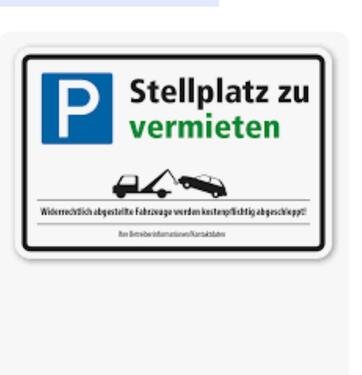 Foto - Anwohner-Stellfläche, geschützte Innenstadtlage