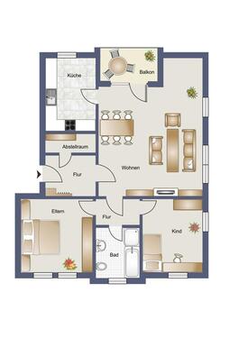 Foto - 3 Zimmer Etagenwohnung zur Miete in Schmallenberg