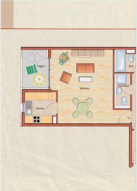 Foto - 4-Zimmer-Wohnung mit Loggia und TG-Stellplatz in Giesing