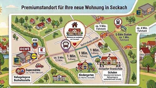 Foto - 4 Zimmerwohnung ab sofort zu vermieten