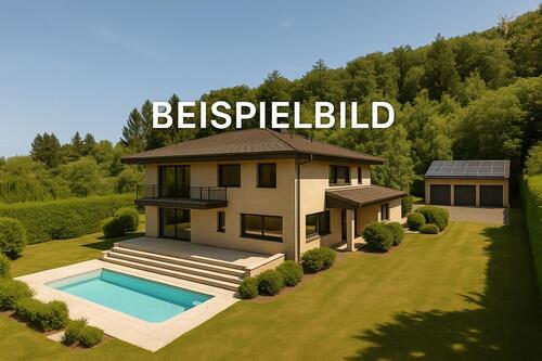 Foto - Beispielbild für Exklusive Villa in Würzburg: Pool, Sauna, Traumgrundstück mit Waldblick! MIETKAUF!