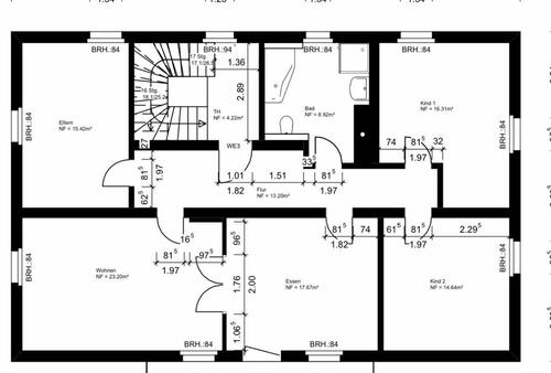 Foto - 4 Zimmer Etagenwohnung in Ahrensfelde