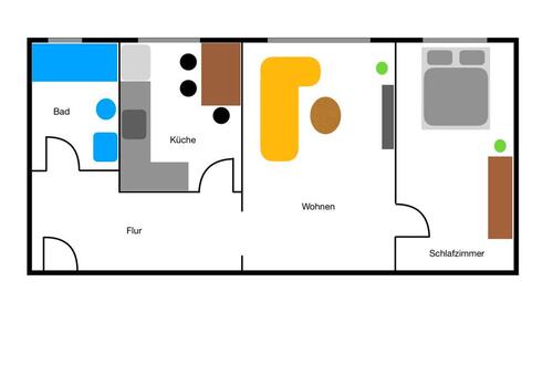 Foto - Kernsanierte 2 zimmerwohnung zu vermieten