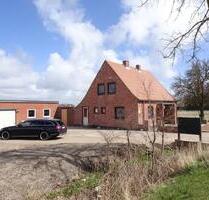 HAUS + extra Wohnung Friedrichskoog Nordsee + 2.000 m² Grundstück