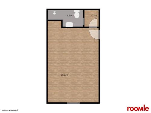 Foto - Neu renovierte 1 Zimmer Wohung; 32,5 m2 zum 01.06. zu vermieten