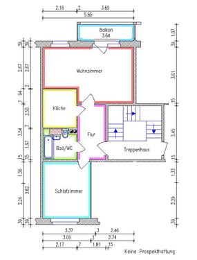 Foto - Etagenwohnung in Chemnitz zur Miete