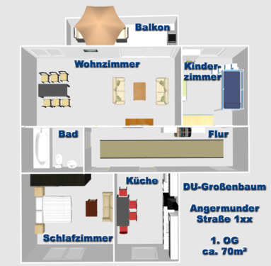 Foto - Etagenwohnung in Duisburg